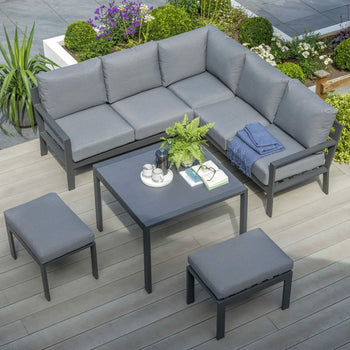 Titchwell Garden Furniture Titchwell Mini Corner with Standard Table